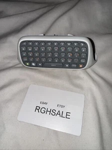 XBOX 360 Chatpad White OEM MICROSOFT ORIGINAL GENUINE - Picture 1 of 2