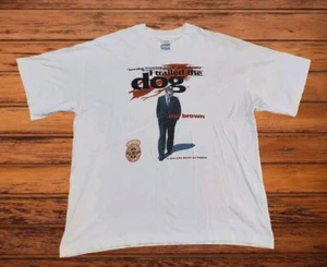 Vintage Resovoir Dogs Newcastle Mr Brown Ale Homage Single Stitch T-shirt XL - Picture 1 of 10