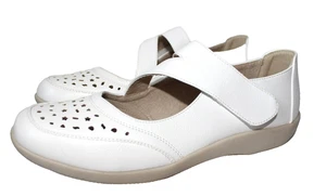 Damen Klettslipper Julietta weiß  Gr.  42 H  NEU - Bild 1 von 9