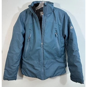 Tec-One Women's Small (4-6) Textured Ski Jacket with Hood Thumb Hole Sleeve NWOT - Picture 1 of 8