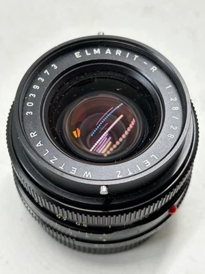Leica Wetzlar 28mm Elmarit R used wide angle nice - Image 1 of 4