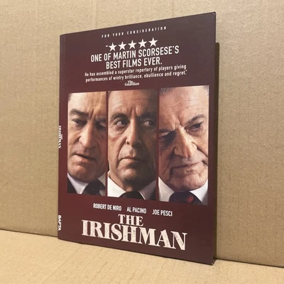 THE IRISHMAN (2019) DVD FYC Awards Screener Promo Oscars De Niro Pacino - Image 1 of 3