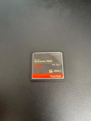 SanDisk ExtremePro 32GB Memory Card - SDCFXPS032GX46 - Image 1 of 4