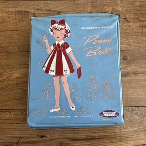 Muñeca de colección 1964 Topper Toys Penny Brite con estuche ropa accesorios y MÁS - Imagen 1 de 7