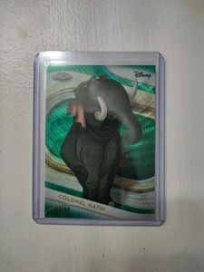 2025 Topps Chrome Disney Colonel Hathi GREEN WAVE REFRACTOR 94/99 JUNGLE BOOK - Picture 1 of 2
