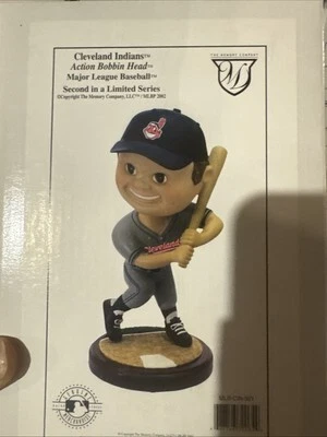 CLEVELAND INDIANS  Action Bobbin Head The Memory Company Figure 1/3000 - Image 1 of 2