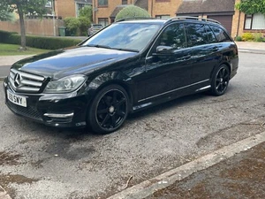 C180 AMG Sport Blue efficiency Estate. Black On Black - Picture 1 of 17