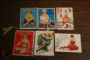 615/141 - Lotto di 6 calendarietti da barbiere 1953/1967 - Imagen 1 de 1
