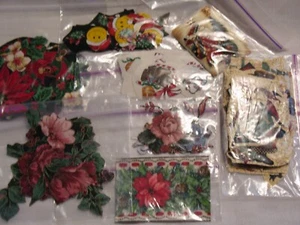 Large Lot ~ CHRISTMAS Iron On Fabric Designs - Picture 1 of 3