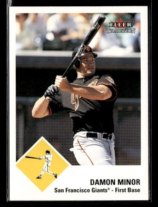 2003 Fleer Tradition Damon Minor #232
