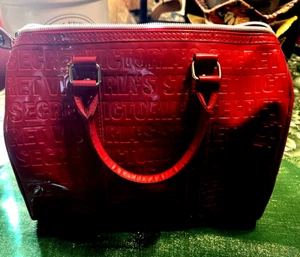Red Limited Edition Victoria Secret Handbag/Purse Or Tote Bag Wordplay! - Picture 1 of 4