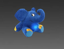 ANSMANN Elefant LED Nachtlicht Kuscheltier mit Schlummerlied Blau