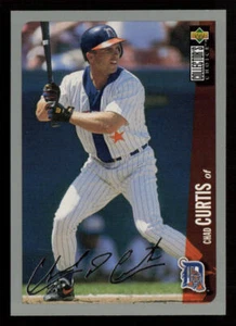 Chad Curtis 1996 Collector's Choice Silver Signature #147 Detroit Tigers - Picture 1 of 2