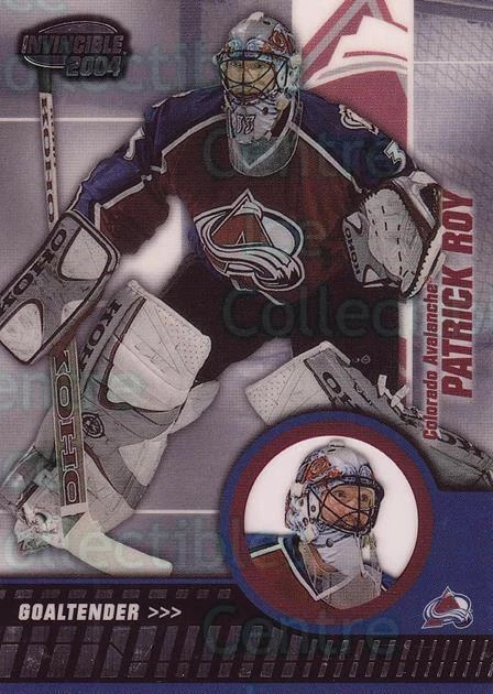 2003-04 Pacific Invincible Retail #24 Patrick Roy - Image 1 of 1