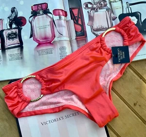 Victoria's Secret NWOT O-Ring Cheeky Hipkini Bikini Bottom XS US - Picture 1 of 2