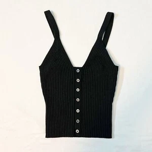 Aerie Ribbed Knit Cropped cami top - Picture 1 of 4