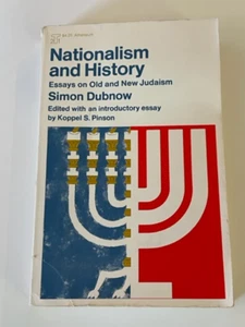 Nationalism and History by Simon Dubnow (1958) - Picture 1 of 2