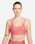 Women's Nike Large Indy Icon Clash Pink Strappy Sports Bra Light Support