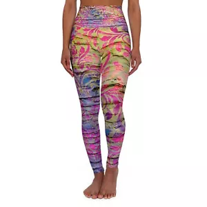 High Waisted Basic Comfort Stretch Soft Stylish Leggings Activewear Casual - Picture 1 of 25