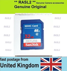 32GB Memory Card For Sony HandyCam HD Camcorder, HDR-AS15 MHS-CM5 HXR-NX30 SX15 - Picture 1 of 3