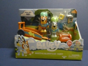 NUEVO, SIN ABRIR MOOSE TOYS BLUEY "RUSTY & BLUEY'S GO-KART" 2 FIGURAS + 7 PIEZAS - Imagen 1 de 8