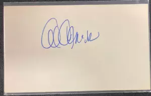 1950S/60S AUTO! BASEBALL SIGNED 3X5 CARD AL OLIVER W/COA JSA AVAILABLE CF - Picture 1 of 2