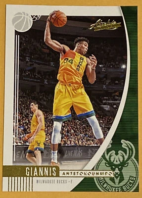 2019-20 Absolute Memorabilia #75 Giannis Antetokounmpo - Image 1 of 2
