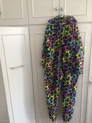 Pijama de fútbol suave de una pieza para niñas talla 14-16 XL pijama polar Foto 1 de 4
