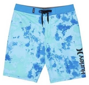 Hurley Boys Blue Gaze Swim Trunk Size 14 New With Tag Retail $38.00 - Picture 1 of 1