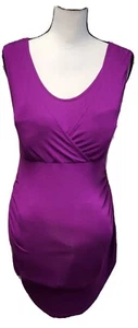 Liz Lange Maternity Target Large tank Top Purple Armpit To Armpit 20” Length 30” - Picture 1 of 6