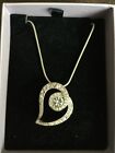 jon richard heart shaped necklace pendant pretty ideal for wedding with box 