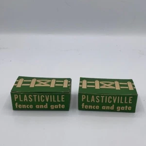 Plasticville Fence and Gate Set (2) Boxes 22 Fence Pieces and 2 Gates - Picture 1 of 3