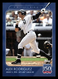 2019 Topps 150 Years of Baseball #131 Alex Rodriguez new York Yankees - Picture 1 of 2