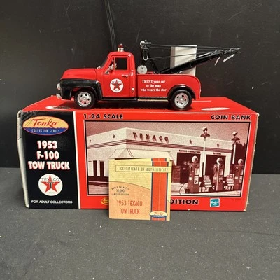 Hasbro Tonka Collector Series 2000 edición limitada Camión de remolque Ford F-100 1953 Texaco Foto 1 de 4