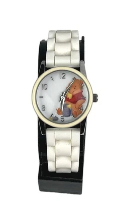 Disney Winnie the Pooh Watch WTP105 Girl’s/Women's White Silicone Band New Batt - Image 1 of 4