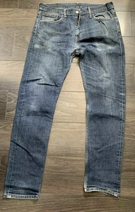 Jeans LEVI’S 508 REGULAR TAPERED - W32 L32 - Azul Excelente Estado - Hombre’s - Imagen 1 de 6
