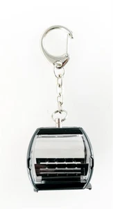 JÄGERNDORFER, Porte-clés télécabine OMEGA V anthracite, JC80757 - Imagen 1 de 1