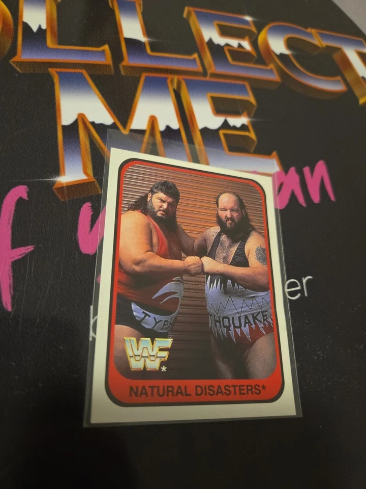 Merlin WWE WWF The Natural Disasters Deutsche WWF Wrestling Trading Card 1991 - Bild 1 von 1