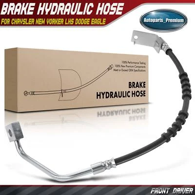 Front Left Brake Hydraulic Hose for Chrysler New Yorker LHS Dodge Intrepid Eagle - Image 1 of 4