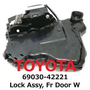【NEW】Toyota Genuine Lexus LX570 Land Cruiser Lock Assy, Fr Door W 69030-42221 - Picture 1 of 2