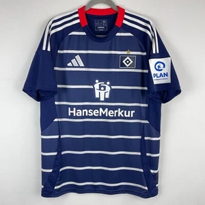 Hamburger SV 2024/2025 Away Adidas Football Shirt Soccer Jersey Men's Size L - Picture 1 of 10