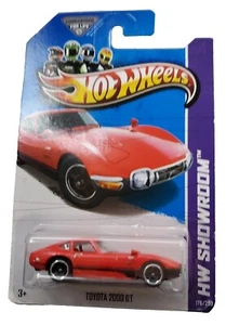 2013 Mattel Hot Wheels HW Showroom All Stars Series TOYOTA 2000 GT #176/250 - Picture 1 of 4