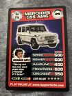 Top Gear Turbo Challenge Card Mercedes’ G55 AMG No 86