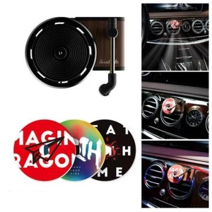Air Freshener Phonograph Turntable Air Fresh Record Car Player Perfume Clip♘ - Picture 1 of 11