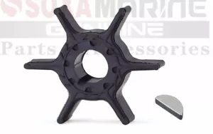 Impulsor de bomba de agua CEF 500363 con llave para motor fueraborda Yamaha 63V-44352-01 - Imagen 1 de 2
