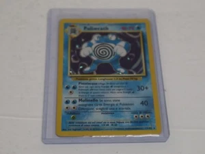 ITALIAN POLIWRATH #13 Pokemon Base Set Rare Cosmos Holo - LP - Picture 1 of 2