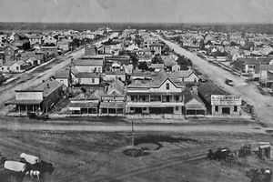 Fort Worth Texas 1888 POSTER 24 X 18 Inches Wall Art - Picture 1 of 2