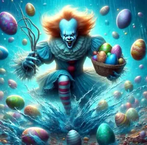 Pennywise Diamond Art/Malerei 30x30 Rundbohrer - Bild 1 von 1