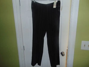 Pantalones David Brook Talla 12 Carrera Pin Rayas Botones Laterales Vintage y Etiquetas - Imagen 1 de 3