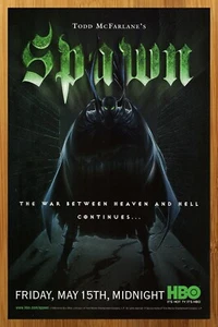 1998 HBO Todd McFarlane's Spawn Animated Series Print Ad/Poster TV Promo Art 90s - Picture 1 of 4